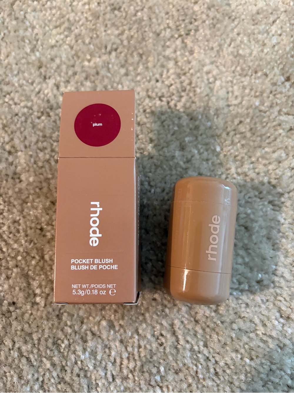 RHODE Pocket Blush Stick - Plum nwt